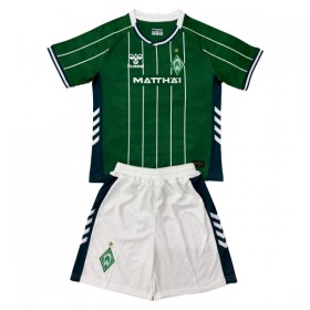 Günstige Fußballtrikots Werder Bremen Kinder Heimtrikot 2025-26 Kurzarm