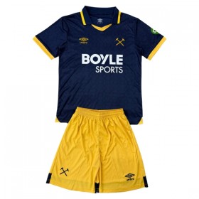 Günstige Fußballtrikots West Ham United Kinder 3rd trikot 2025-26 Kurzarm