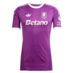 Günstige Fußballtrikots Aston Villa Torwart 2025-26 Lila Kurzarm