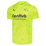 Günstige Fußballtrikots Derby County Torwart 2025-26 Gelbe Kurzarm
