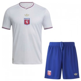 Günstige Fußballtrikots Olympique Lyonnais Anniversary Kinder 2025-26 Kurzarm
