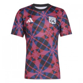 Günstige Fußballtrikots Olympique Lyonnais Pre-Match 2025-26 Kurzarm