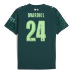 Günstige Fußballtrikots Manchester City Gvardiol 24 EA Sport Fourth trikot 2025-26 Kurzarm