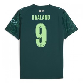Günstige Fußballtrikots Manchester City Haaland 9 EA Sport Fourth trikot 2025-26 Kurzarm