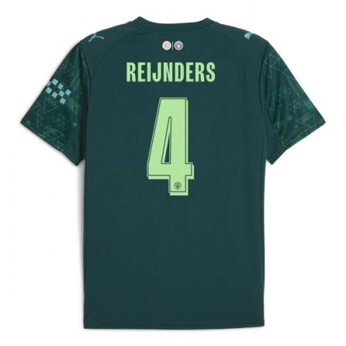 Günstige Fußballtrikots Manchester City Reijnders 4 EA Sport Fourth trikot 2025-26 Kurzarm Günstige Fußballtrikots Manchester City Reijnders 4 EA Sport Fourth trikot 2025-26 Kurzarm