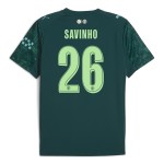 Günstige Fußballtrikots Manchester City Savinho 26 EA Sport Fourth trikot 2025-26 Kurzarm Günstige Fußballtrikots Manchester City Savinho 26 EA Sport Fourth trikot 2025-26 Kurzarm