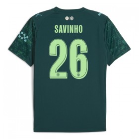 Günstige Fußballtrikots Manchester City Savinho 26 EA Sport Fourth trikot 2025-26 Kurzarm