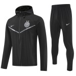 Inter Mailand Hooded Trainingsjacke 2025-26 Schwarze
