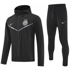 Inter Mailand Hooded Trainingsjacke 2025-26 Schwarze