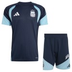 Kinder Argentinien Trainingsshirts FIFA WM 2026 Navy Kurzarm