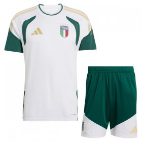 Kinder Italien Trainingsshirts FIFA WM 2026 Weiße Kurzarm