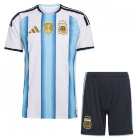 Günstige Fußballtrikots Argentinien Kinder Heimtrikot FIFA WM 2026 Kurzarm