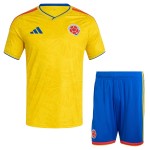 Günstige Fußballtrikots Kolumbien Kinder Heimtrikot FIFA WM 2026 Kurzarm
