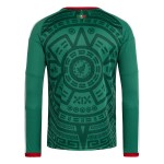 Günstige Fußballtrikots Mexiko Heimtrikot FIFA WM 2026 Langarm