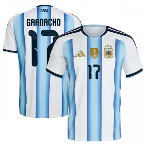 Günstige Fußballtrikots Argentinien Garnacho 17 Heimtrikot FIFA WM 2026 Kurzarm Günstige Fußballtrikots Argentinien Garnacho 17 Heimtrikot FIFA WM 2026 Kurzarm