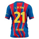 Günstige Fußballtrikots FC Barcelona Frenkie de Jong 21 Kinder Fourth trikot 2025-26 Kurzarm