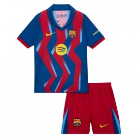 Günstige Fußballtrikots FC Barcelona Kinder Fourth trikot 2025-26 Kurzarm