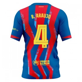Günstige Fußballtrikots FC Barcelona R. Araujo 4 Fourth trikot 2025-26 Kurzarm