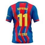Günstige Fußballtrikots FC Barcelona Raphinha 11 Kinder Fourth trikot 2025-26 Kurzarm