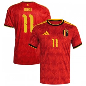 Günstige Fußballtrikots Belgien Doku 11 Heimtrikot FIFA WM 2026 Kurzarm