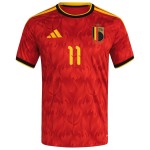 Günstige Fußballtrikots Belgien Doku 11 Heimtrikot FIFA WM 2026 Kurzarm