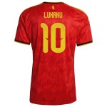 Günstige Fußballtrikots Belgien Lukaku 10 Kinder Heimtrikot FIFA WM 2026 Kurzarm