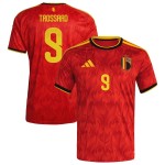 Günstige Fußballtrikots Belgien Trossard 9 Heimtrikot FIFA WM 2026 Kurzarm