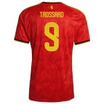 Günstige Fußballtrikots Belgien Trossard 9 Heimtrikot FIFA WM 2026 Kurzarm