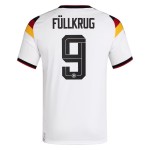 Günstige Fußballtrikots Deutschland Fullkrug 9 Heimtrikot FIFA WM 2026 Kurzarm
