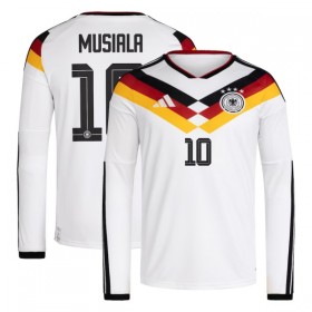 Günstige Fußballtrikots Deutschland Musiala 10 Heimtrikot FIFA WM 2026 Langarm