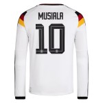 Günstige Fußballtrikots Deutschland Musiala 10 Heimtrikot FIFA WM 2026 Langarm