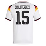 Günstige Fußballtrikots Deutschland N. Schlotterbeck 15 Heimtrikot FIFA WM 2026 Kurzarm