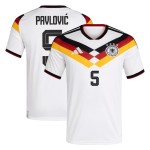 Günstige Fußballtrikots Deutschland Pavlovic 5 Heimtrikot FIFA WM 2026 Kurzarm