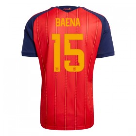 Günstige Fußballtrikots Spanien Baena 15 Heimtrikot FIFA WM 2026 Kurzarm