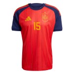 Günstige Fußballtrikots Spanien Baena 15 Heimtrikot FIFA WM 2026 Kurzarm