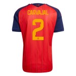 Günstige Fußballtrikots Spanien Carvajal 2 Heimtrikot FIFA WM 2026 Kurzarm Günstige Fußballtrikots Spanien Carvajal 2 Heimtrikot FIFA WM 2026 Kurzarm