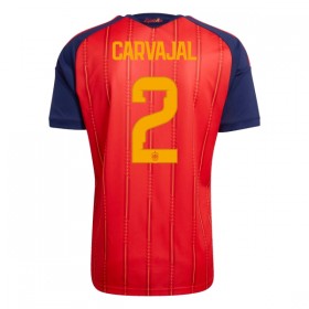 Günstige Fußballtrikots Spanien Carvajal 2 Heimtrikot FIFA WM 2026 Kurzarm