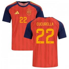 Günstige Fußballtrikots Spanien Cucurella 22 Heimtrikot FIFA WM 2026 Kurzarm