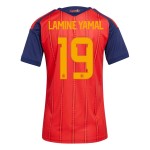 Günstige Fußballtrikots Spanien Lamine Yamal 19 Frauens Heimtrikot FIFA WM 2026 Kurzarm