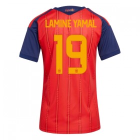 Günstige Fußballtrikots Spanien Lamine Yamal 19 Frauens Heimtrikot FIFA WM 2026 Kurzarm