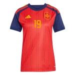 Günstige Fußballtrikots Spanien Lamine Yamal 19 Frauens Heimtrikot FIFA WM 2026 Kurzarm