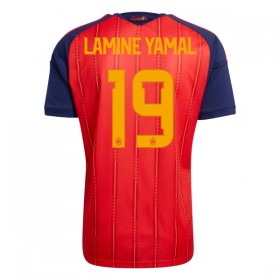 Günstige Fußballtrikots Spanien Lamine Yamal 19 Heimtrikot FIFA WM 2026 Kurzarm