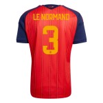 Günstige Fußballtrikots Spanien Le Normand 3 Heimtrikot FIFA WM 2026 Kurzarm