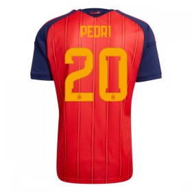 Günstige Fußballtrikots Spanien Pedri 20 Heimtrikot FIFA WM 2026 Kurzarm