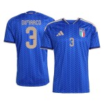 Günstige Fußballtrikots Italien Dimarco 3 Heimtrikot FIFA WM 2026 Kurzarm