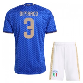 Günstige Fußballtrikots Italien Dimarco 3 Kinder Heimtrikot FIFA WM 2026 Kurzarm