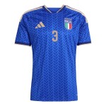 Günstige Fußballtrikots Italien Dimarco 3 Kinder Heimtrikot FIFA WM 2026 Kurzarm
