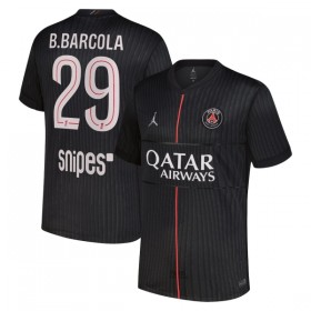 Günstige Fußballtrikots Paris Saint-Germain B. Barcola 29 Jordan Fourth trikot 2025-26 Kurzarm