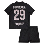 Günstige Fußballtrikots Paris Saint-Germain B. Barcola 29 Jordan Kinder Fourth trikot 2025-26 Kurzarm