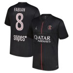 Günstige Fußballtrikots Paris Saint-Germain Fabian 8 Jordan Fourth trikot 2025-26 Kurzarm Günstige Fußballtrikots Paris Saint-Germain Fabian 8 Jordan Fourth trikot 2025-26 Kurzarm